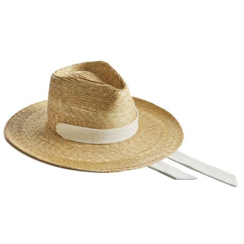 Lady-Bogart-white-ribbon-straw-hats-Montegallo