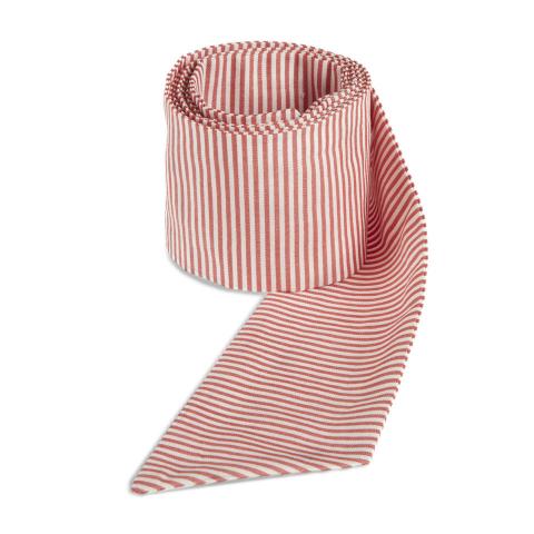 Red striped ribbon