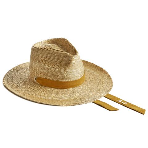Lady-Bogart-blue-ribbon-straw-beach-hats-Montegallo 