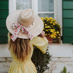 Liberty-blue-striped-ribbon-straw-summer-hats-Montegallo