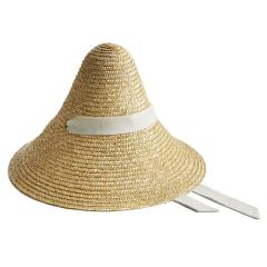 Cone-white-ribbon-straw-hats-Montegallo